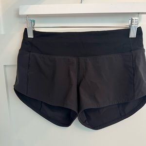 Black Lululemon shorts